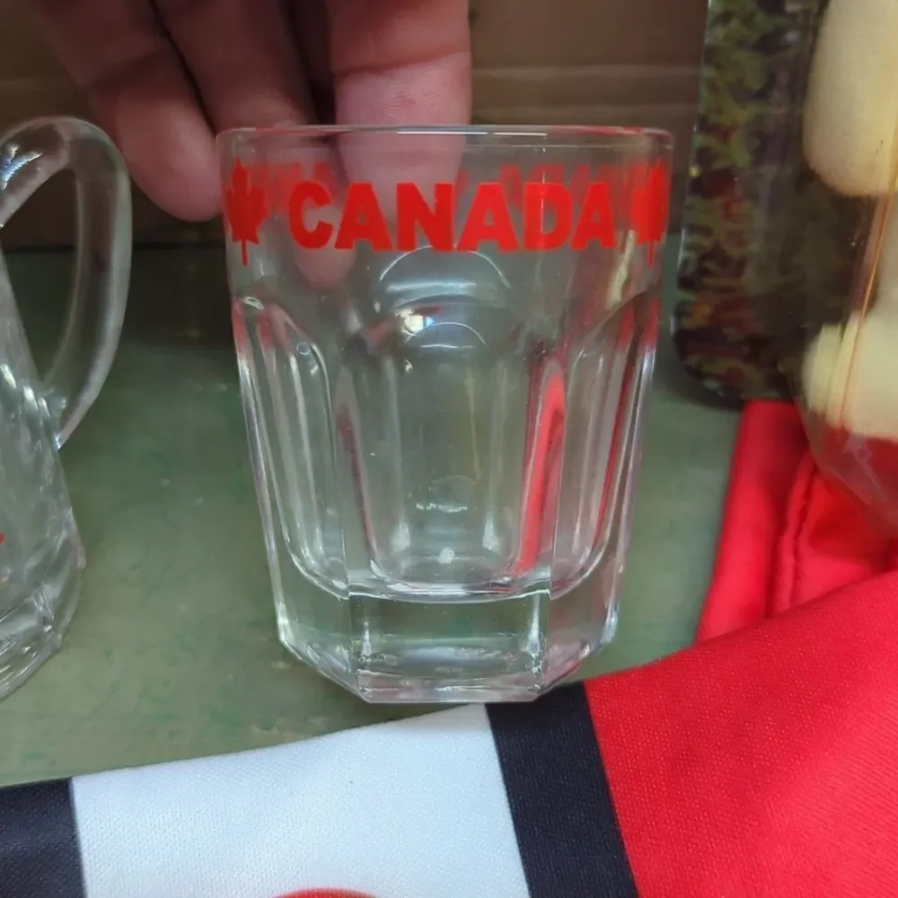 OH Canada bundle, FIFA 2015‎ world cup scarf, Beanie baby maple,shot glasses,